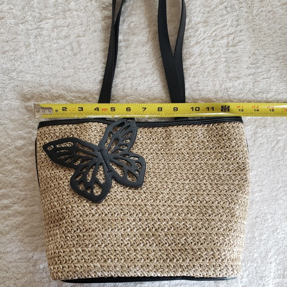 Straw tote bag - Picture 6 of 9